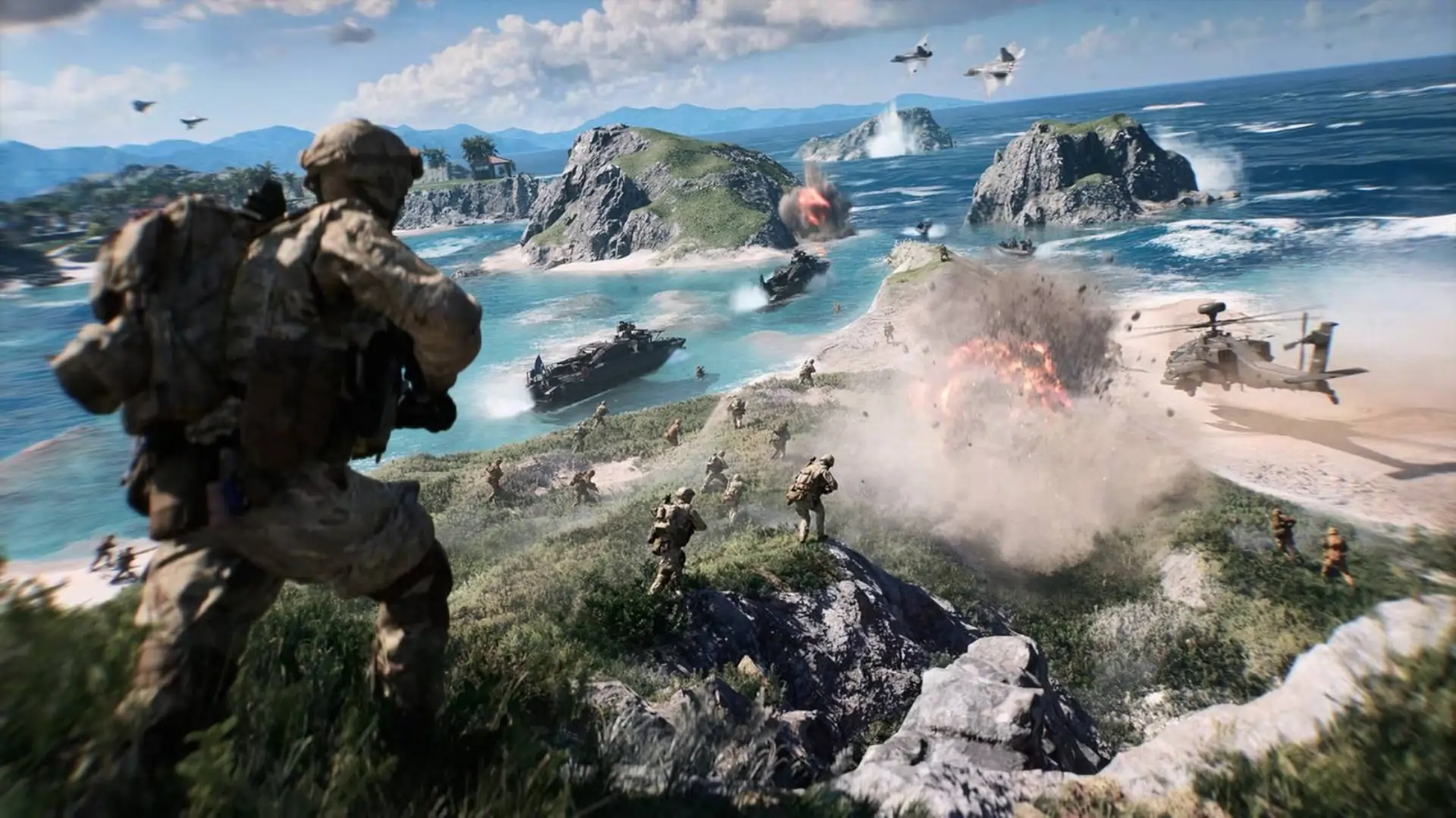 Trailer de Wake Island revela destruição total em Battlefield 6