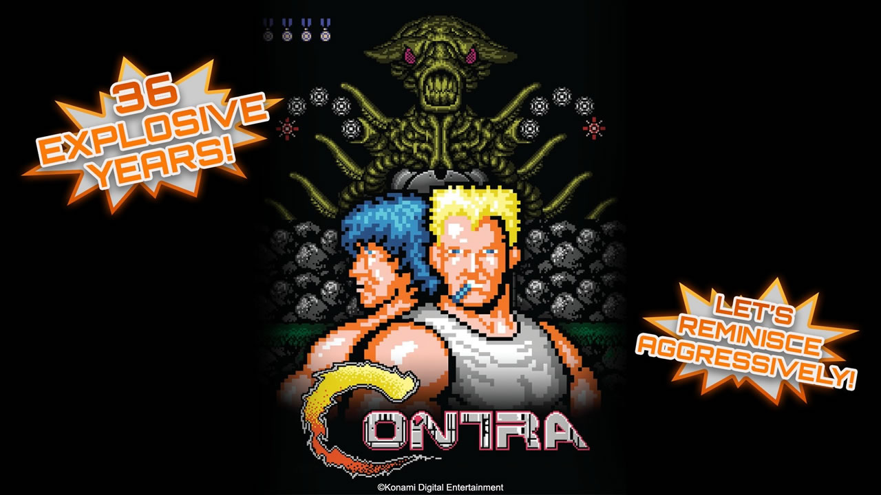 O clássico "Contra" comemora 36 anos nos consoles