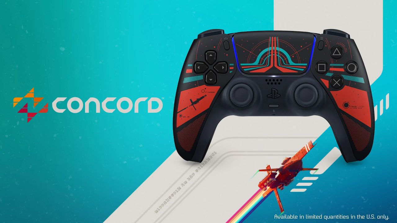 PlayStation 5 recebe controle temático de Concord apenas nos EUA PlayStation 5 recebe controle temático de Concord apenas nos EUA