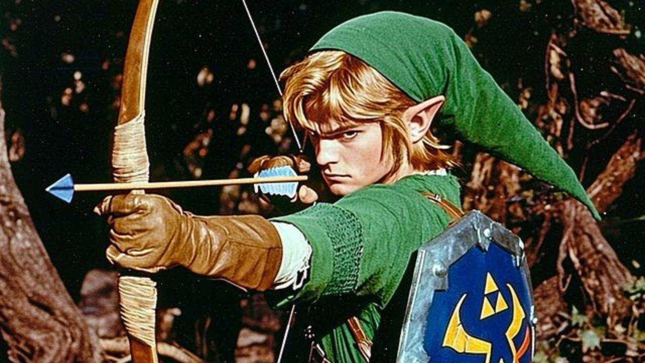 Como seria um filme de Zelda dos anos 70? Diretor usa IA para criar versões vintage incríveis