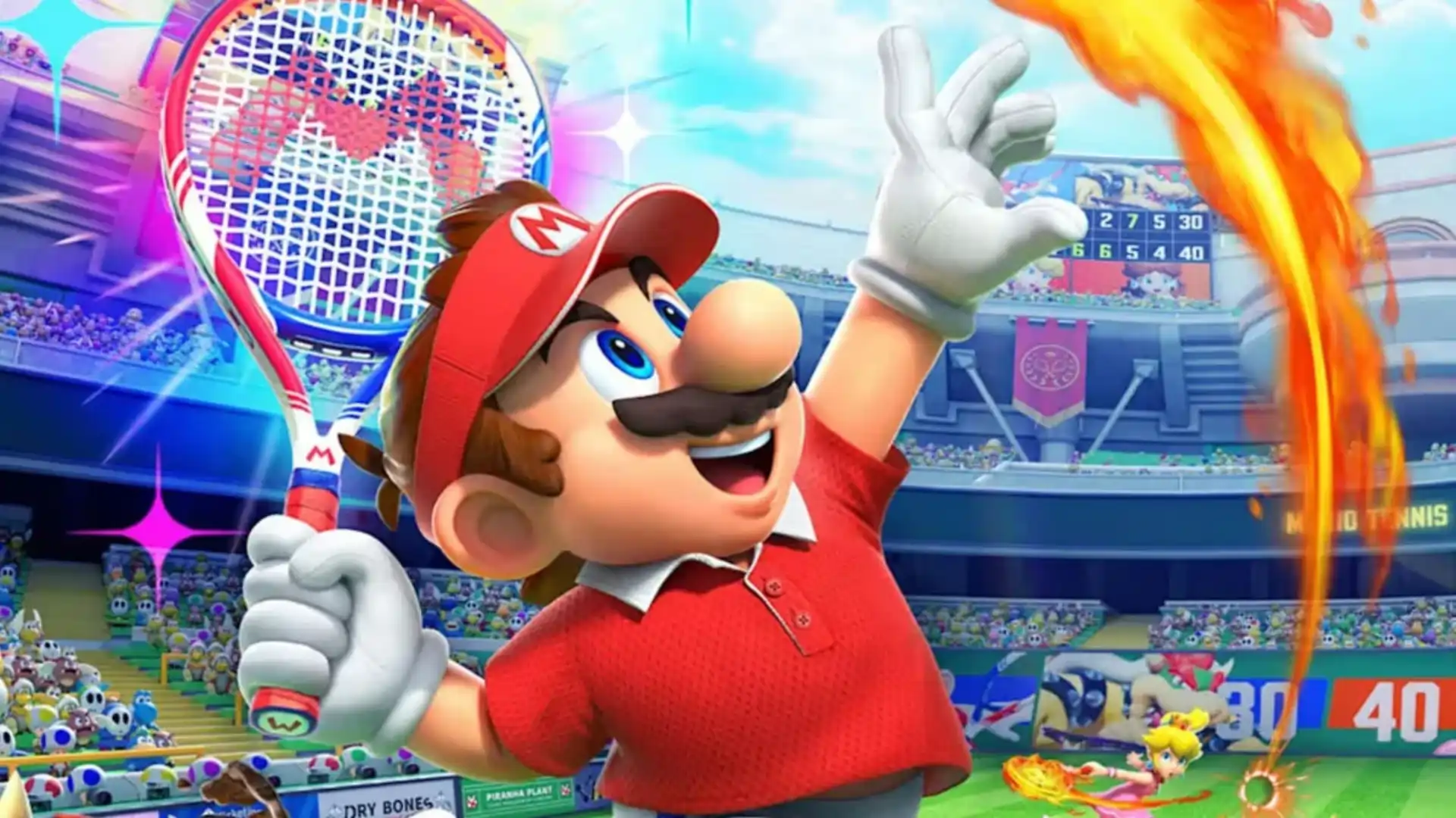 Update de Mario Tennis Fever traz Mario Galaxy