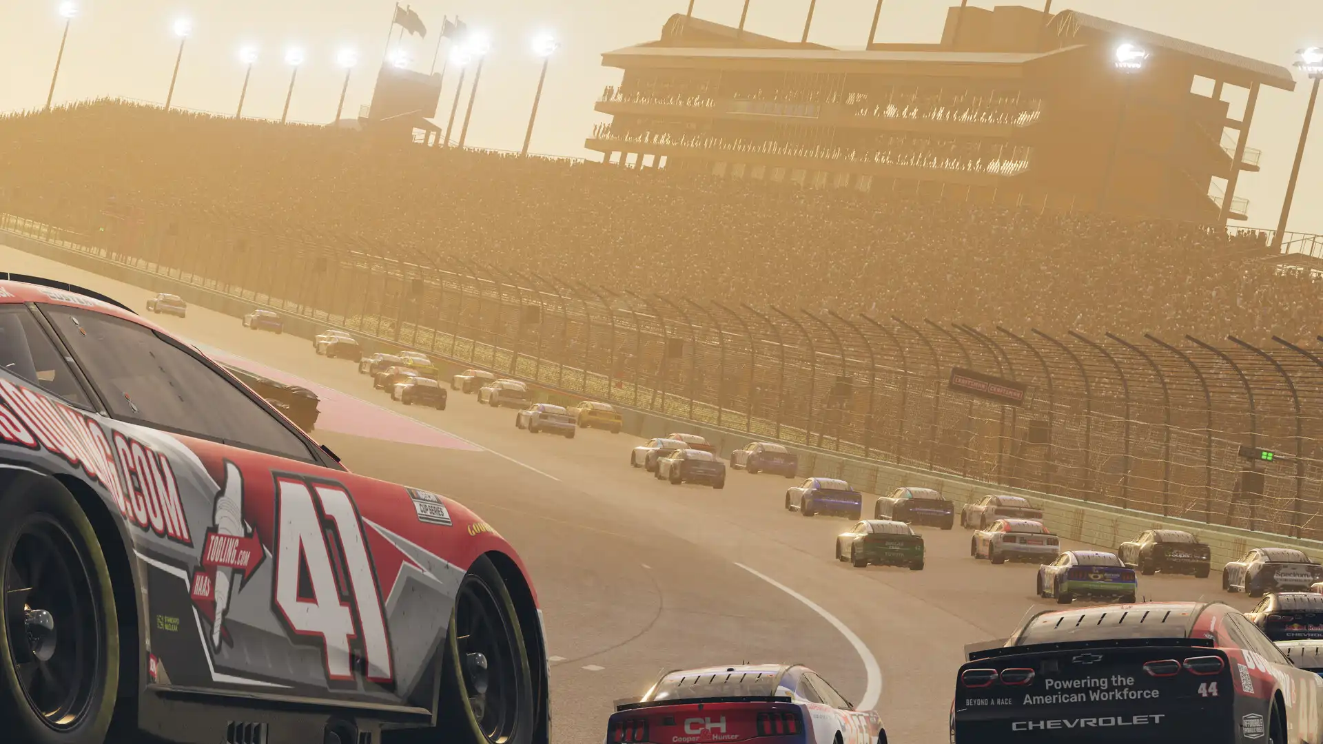 Trailer de NASCAR 26 revela asfalto dinâmico e física de direção aprimorada