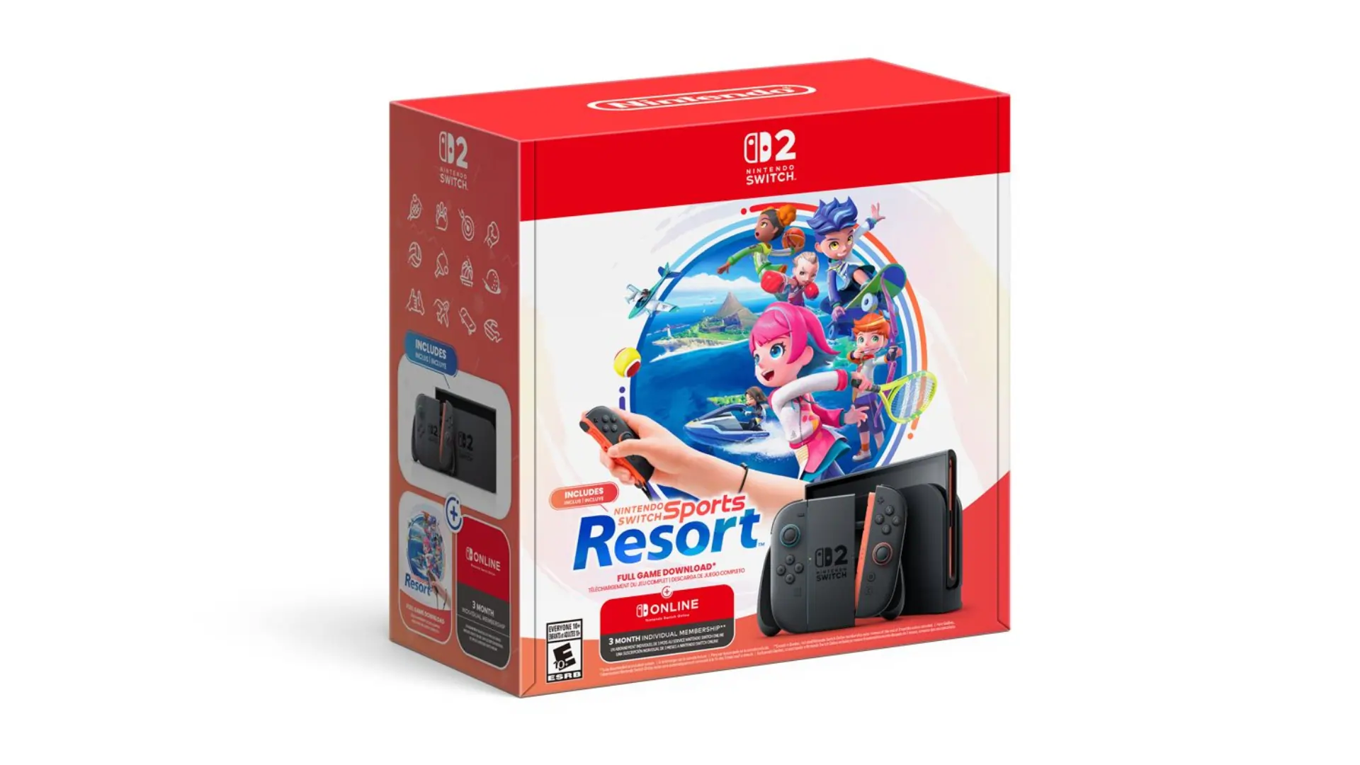 Novos bundles do Nintendo Switch 2 chegam com aumento de preço e estreia de Sports Resort