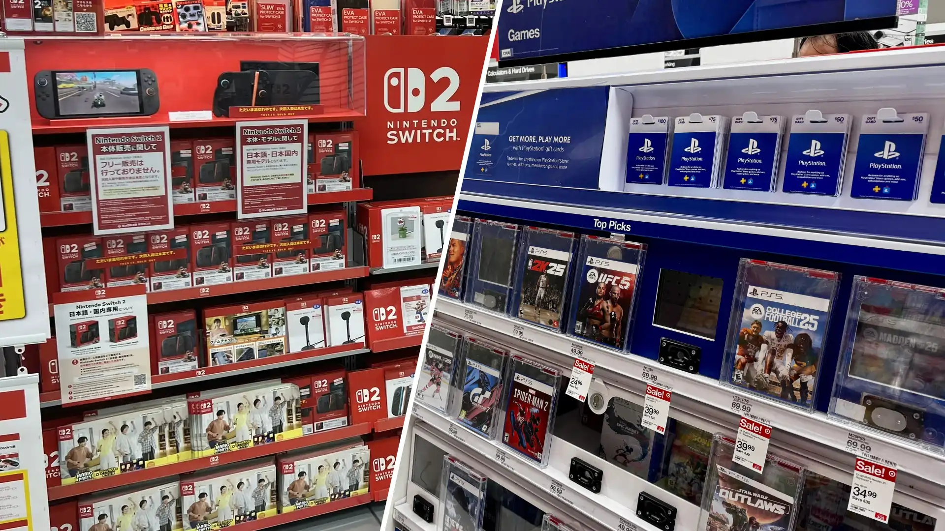 Sony transforma a Nintendo em última casa da mídia física