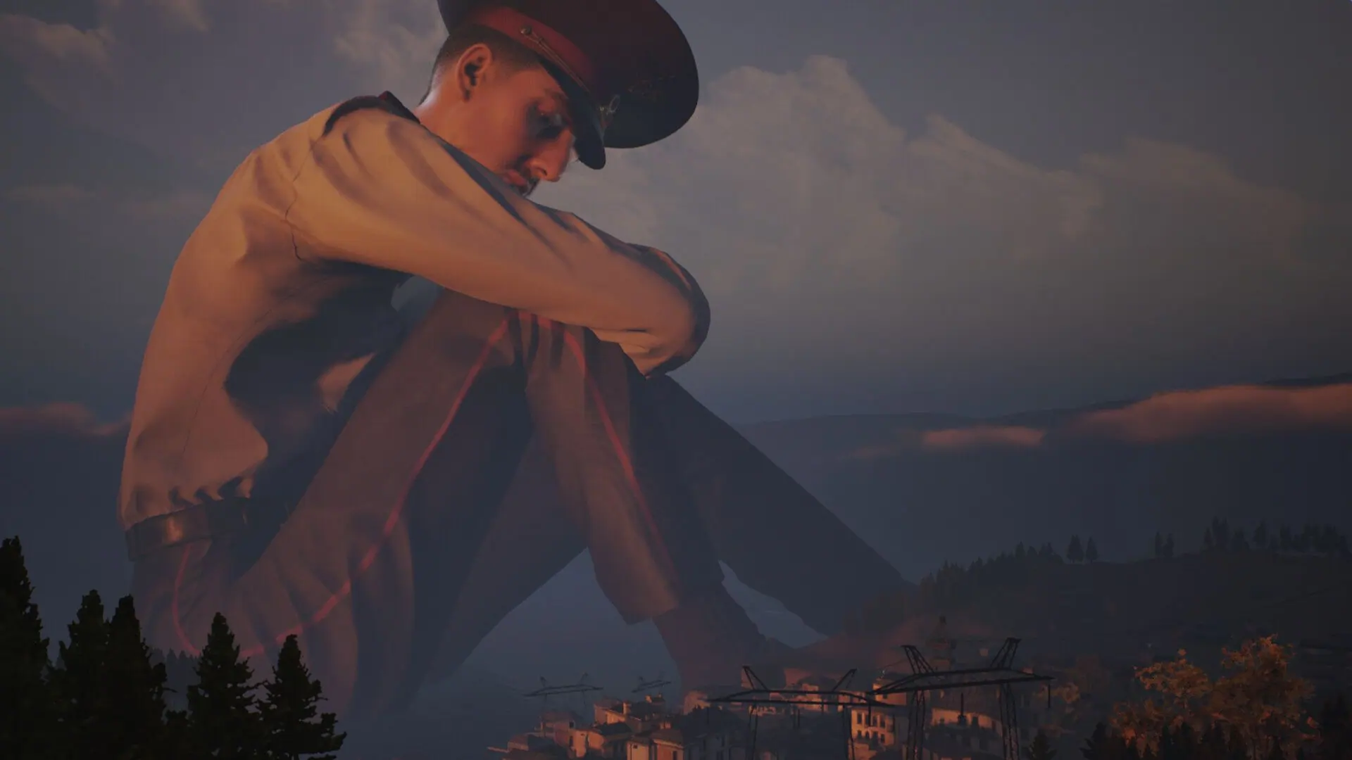Trailer de Militsioner na Gamescom revela fuga sob o olhar de um policial gigante